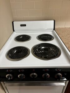 Moravian House I & II offers an electric oven in every unit.